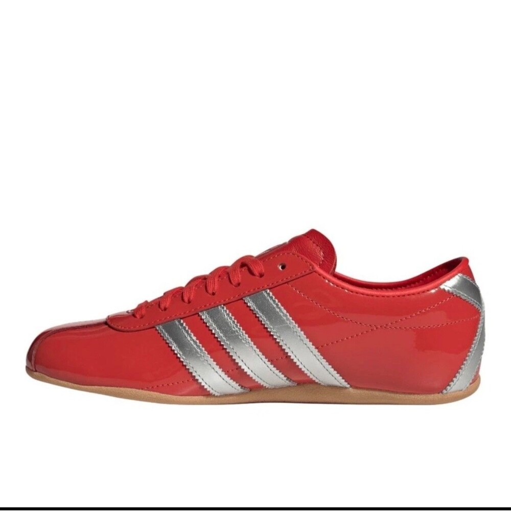 adidas Red and Silver Athletic Shoes - Picture 3 of 11